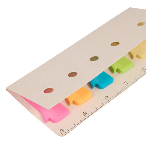 Recycled Milk Carton Sticky Notes & Ruler Pad