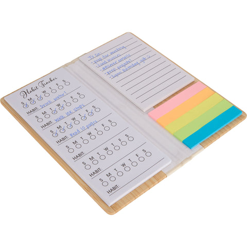 Wellable™ FSC® 100% Bamboo Sticky Notes Pad