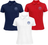 Embroidered Ladies 50/50 Polo Shirt