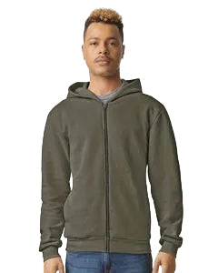 000484 American Apparel® ReFlex Fleece Full-Zip Hoodie