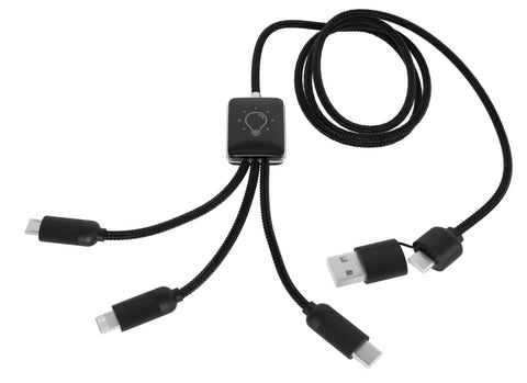 SCX Innovative Design™ 5-in-1 Eco Easy-to-Use Cable