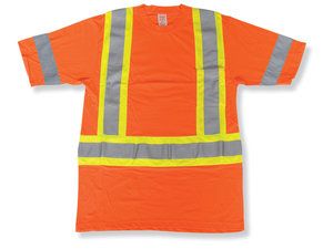 Reflective Poly Orange T-Shirt
