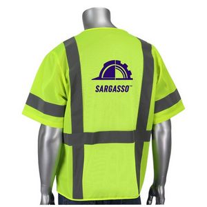 Class 3 Five Pocket Black Bottom Front Value Vest