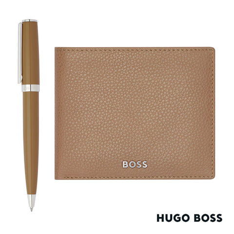 Hugo Boss® Ballpoint Pen & Wallet Set