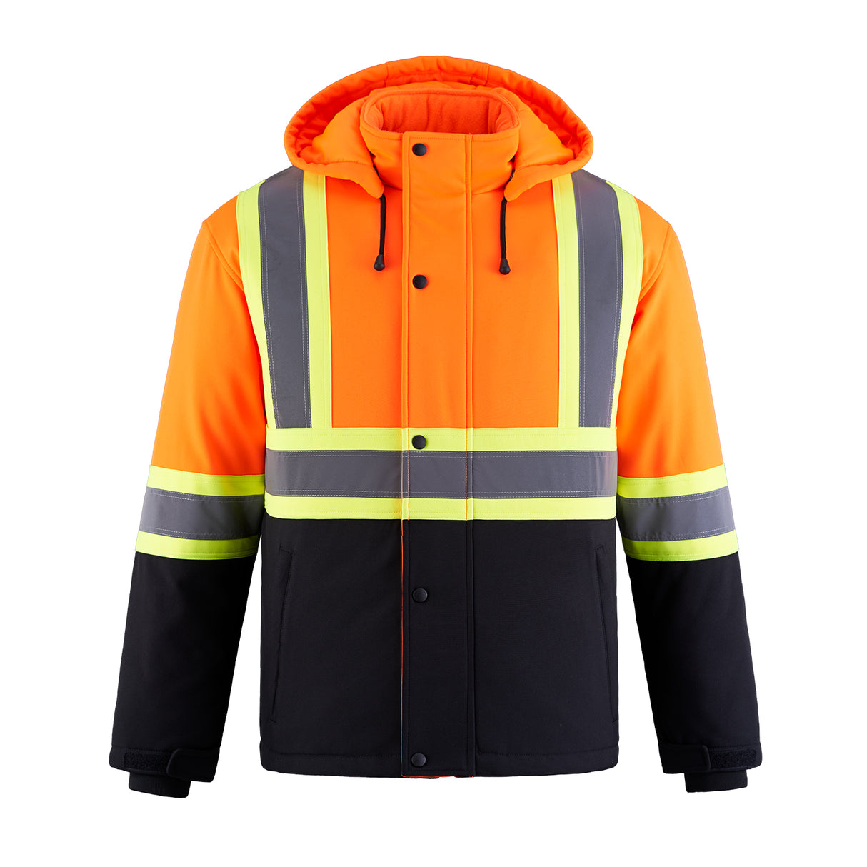 Hi-Vis Orange/Black/Silver/Yellow
