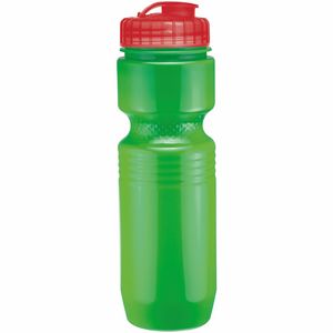 Kelly Green/Translucent Red Lid Blank