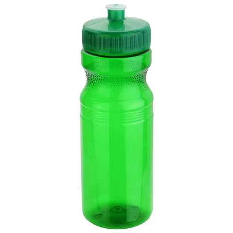 Cycler 24 oz PET Eco-Polyclear™ Bottle with Push-Pull Lid