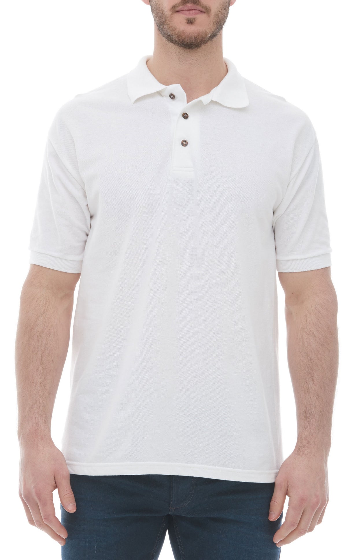 M&O® Ring-Spun Piqué Polo