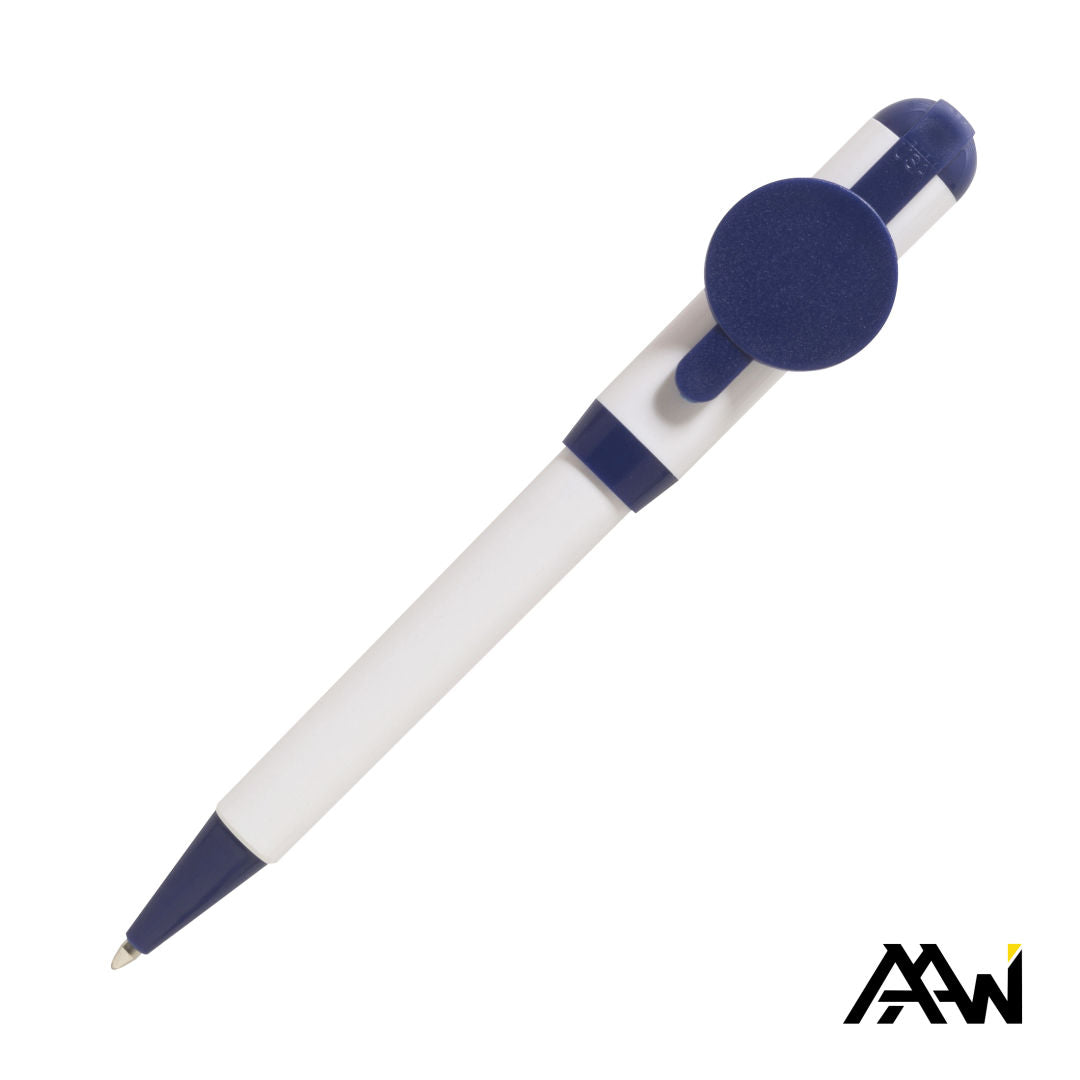 White / Dark Blue (Blank)