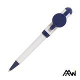 White / Dark Blue (Blank)