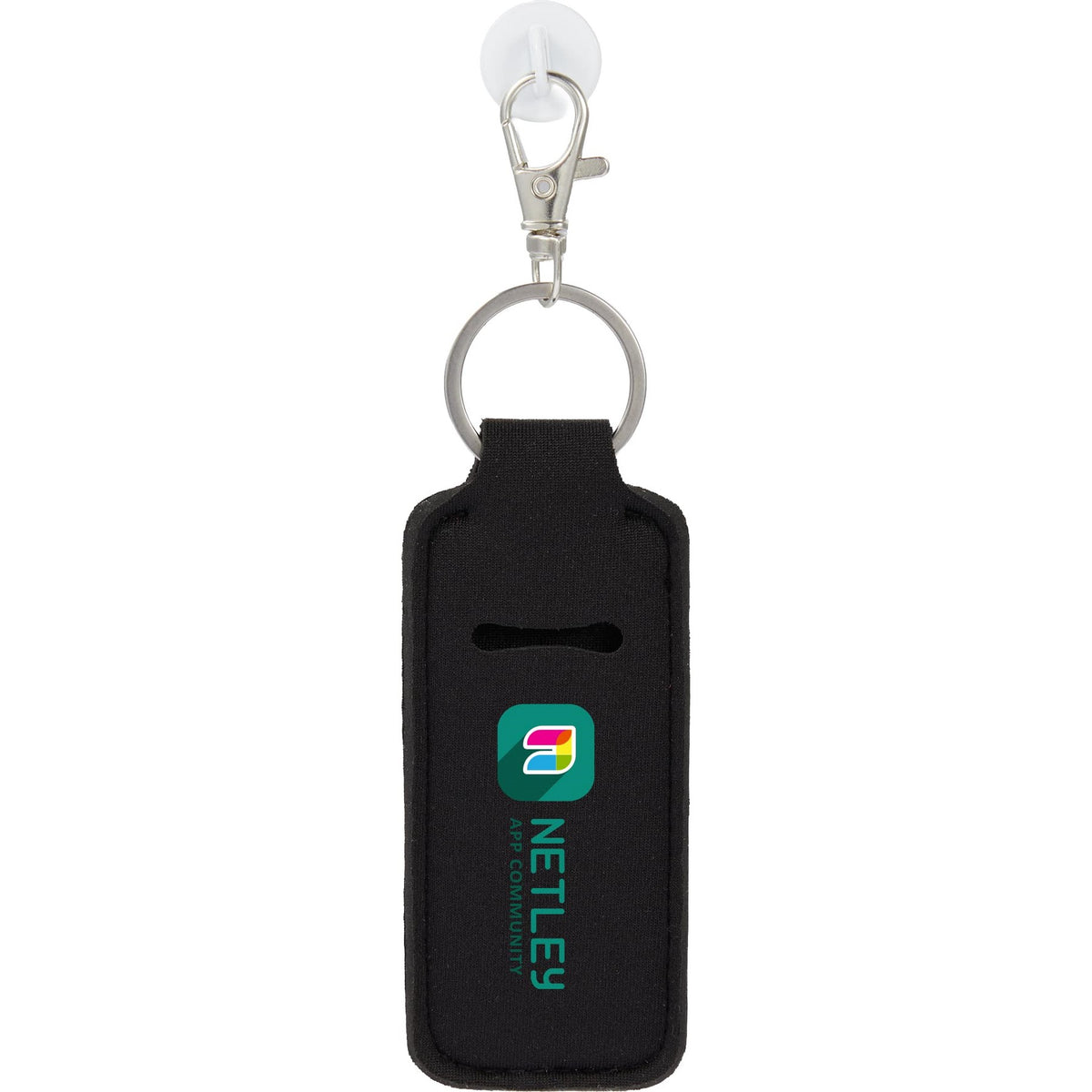 Bottle Charm w/ Neoprene Chapstick Holder