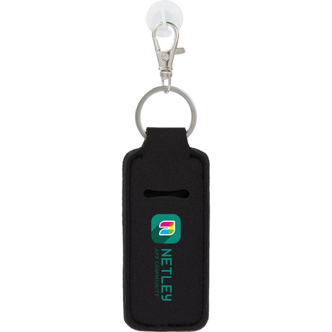 Bottle Charm w/ Neoprene Chapstick Holder