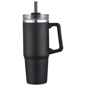 Milo 30 oz Vacuum Insulated Stainless Steel Mug with Straw