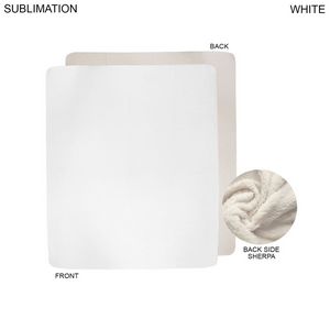 Patio, Outdoor Blanket in Plush Sherpa Lined Micro Mink, 50x60, Wrap around blanket