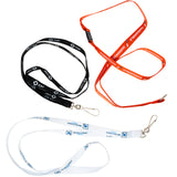 Silkscreened Flat Polyester Lanyard - 1/2" W x 36" L