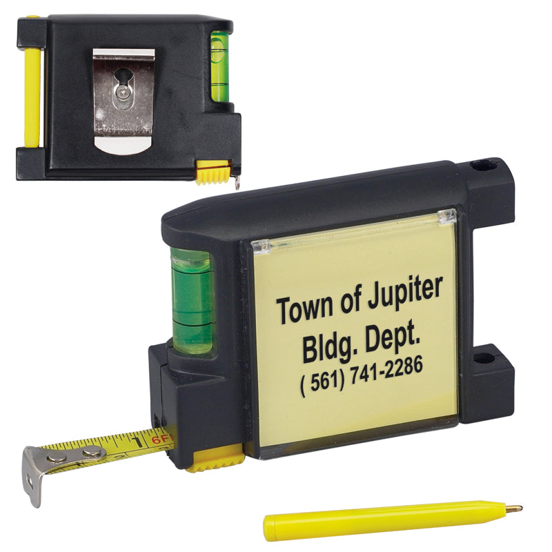 6.5 Ft. Level Notepad Tape Measure – GiftAFeeling