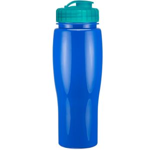 Royal Blue/Translucent Aqua Blue Lid Blank