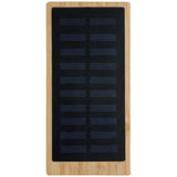 Bamboo 10,000mAh Solar/Wireless Powerbank