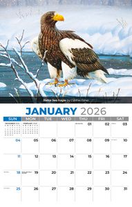 Galleria Wall Calendar 2026 Wildlife Portraits