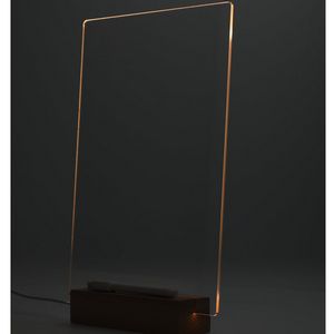 Note Brite Light-Up Acrylic Dry Erase Board