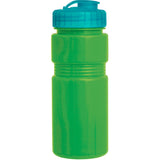 Green/Translucent Aqua Blue Lid