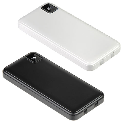 Marquis 10000mAh 20W PD Power Bank with Built-In Cables