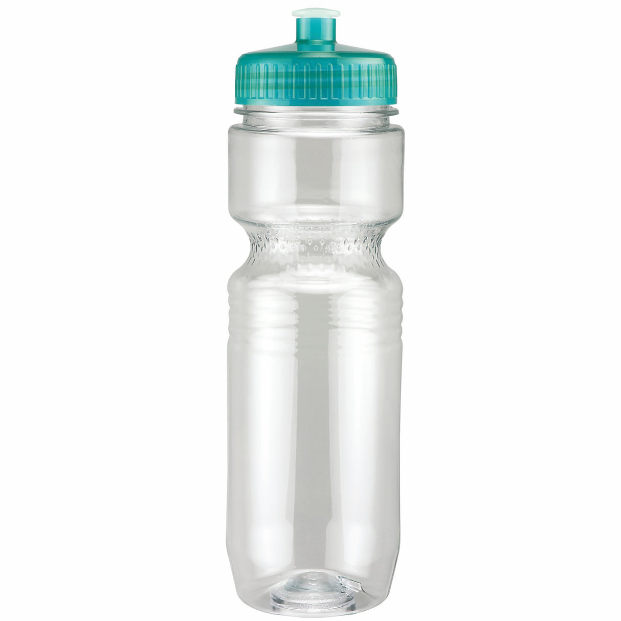 Clear/Translucent Aqua Blue Lid