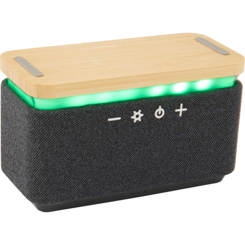 Boost Fabric and Bamboo Wireless Charging Speaker