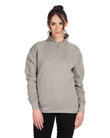 NEXT LEVEL APPAREL Unisex Fleece Quarter-Zip