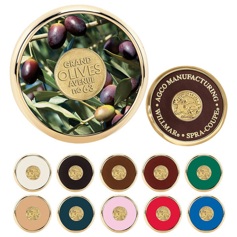 JAFFA® Round Brass Coaster