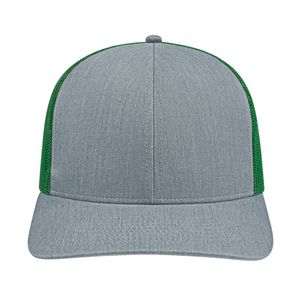000379 Cap America Poly/Cotton Trucker Mesh Back Cap
