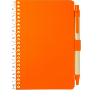 4'' x 6'' FSC® Mix Pocket Spiral Notebook with Pen