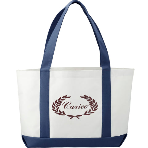 Large Canvas Boat Tote Bag