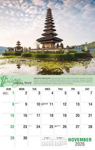 Galleria Wall Calendar 2026 Living Healthy