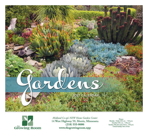 HotLine® Products Gardens Appointment Calendar - Stapled