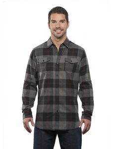 Burnside Men's Plaid Flannel Shirt
