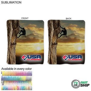 72 Hr Fast Ship - Ultra Soft and Smooth Microfleece Blanket, 50x60, Sublimated
