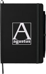 5'' x 7'' FSC® Mix Prime Notebook With Pen