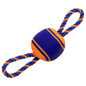 Tug 'N Play Ball & Rope Dog Toy
