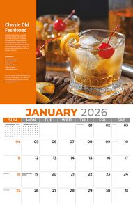 Galleria Wall Calendar 2026 Happy Hour