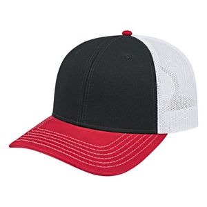 000301 Cap America Trucker Mesh Back Cap