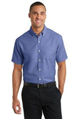 Port Authority® SuperPro™ Short Sleeve Oxford Shirt