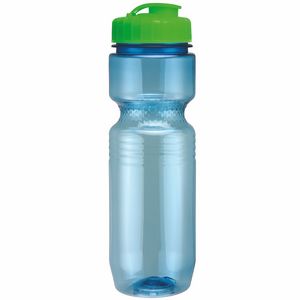 26 Oz. Translucent Jogger Bottle with Flip Top Lid