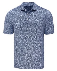 Cutter & Buck Pike Eco Flora Print Recycled Mens Big & Tall Polo