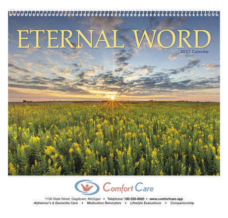 Good Value Eternal Word without Funeral Planner - Spiral Calendar cover image