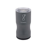 Dark Gray/Clear/Black Logo Front View