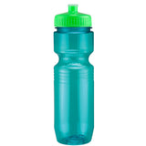 Aqua Blue/Neon Green Lid