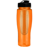Translucent Orange/Black Lid