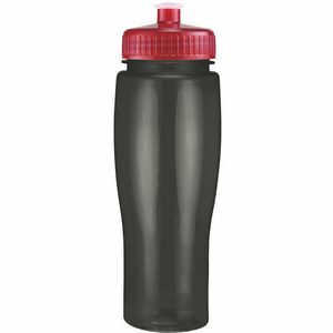 24 Oz. Contour Translucent Bottle w/ Push Pull Lid