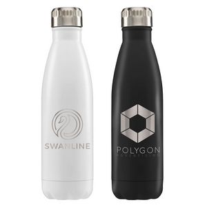 Ibiza - 16 oz. Double-Wall Stainless Bottle - Laser